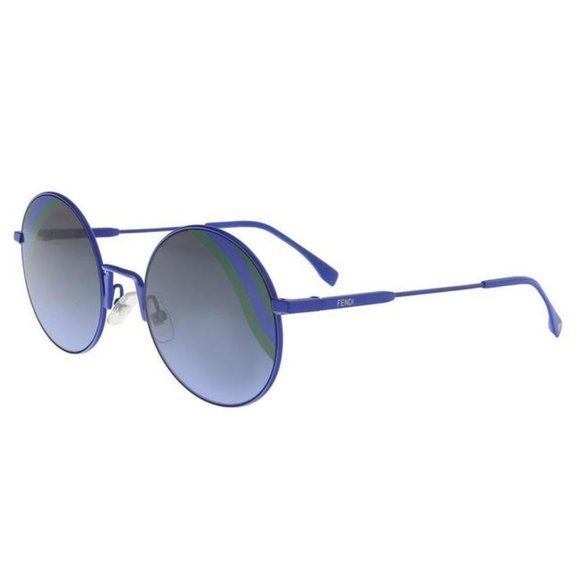 Fendi Women Sunglasses Blue Gradient Lens